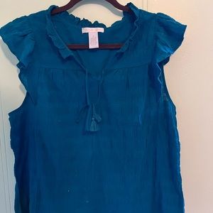 Super Cute Flutter Sleeve Top 😍